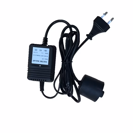 Reator eletrônico de lâmpada UV 20W 30W 40W com alarme de luz LED IP20 adequado para luzes UV padrão